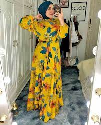 صور فساتين محجبات خروج floral dresses long maxi dress dresses