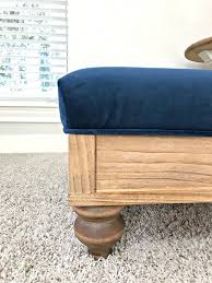 Build the complete square frame with the 2×2's as the corners. Diy Upholstered Ottoman Plans From Scratch Abbotts At Home