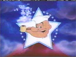 The Man Who Eats His Spinach Popeye The Sailor Man A Big Hit In 1944 Popeye Childrens Movies Popeye The Sailor Man