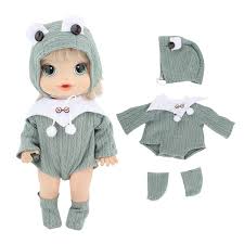 2024 Doll clothes for 12 Inch 30CM baby alive Toys Crawling Doll  accessories.