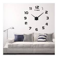 Jam Dinding Acrylic Raksasa Diameter 80 130 Cm Jam Dinding Dinding Jam