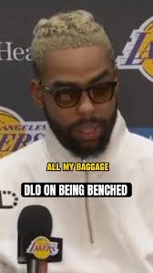D’Angelo Russell's reaction to being benched