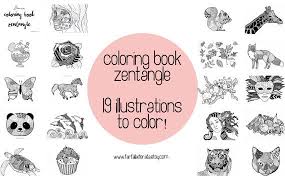 Coloring Book Adults Zentangle To Be Printed Zentangle Art Etsy Coloring Books Vintage Art Prints Book Design
