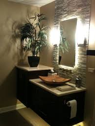 This Is Beautiful Although I Would Like It Much Better If The Counter Wasn T Floating Bathroom D Tropical Bathroom Decor Tropical Bathroom Bathroom Themes