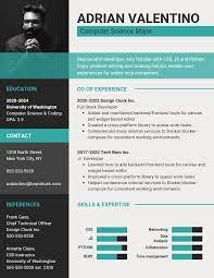 Computer science is a particularly fascinating field because of its wide variety of applications. Computer Science Student Resume Template