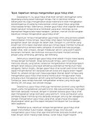 Soalan ulasan gaya hidup sihat kuora 5. Karangan Fakta Pt3 Gaya Hidup Sihat