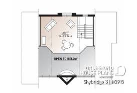 Cabin floor plans oxley anchorage caravan park house 94493. Sloped Lot House Plans Walkout Basement Drummond House Plans