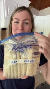 I am saving my first and last bag of milk to have a piece of breastmil...