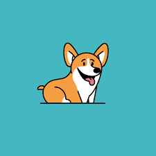 Find & download free graphic resources for dog cartoon. M A D E B Y R A D I O Corgi Art Dog Animation Corgi Gif