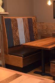Custom Reclaimed Restaurant Booth Restaurant Furniture Restaurant Interior Restaurant Furniture Restaurant Design