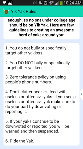 Once ubiquitous on many college campuses, yik yak limped into 2016, laying off most employees and struggling to keep users engaged. Dangerous App Alert Yik Yak Is A Virtual Playground For Cyber Bullying Vzwbuzz Life With Levi