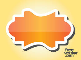 Perfect to gift or stick just about anywhere! Orange Sticker Design Vector Art Graphics Freevector Com