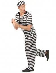 Costumi da carcerato e carcerata. Costume Da Carcerato Uomo Su Vegaooparty Negozio Di Articoli Per Feste