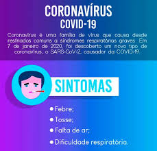 Alguns podem apresentar ainda sintomas gastrointestinais. Coronavirus Covid 19 Informe Se Aqui Brasil Escola