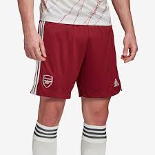 Adidas Arsenal 20 21 Away Shorts Noble Maroon Cloud White Mens Replica Bottoms Pro Direct Soccer