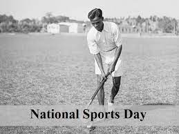 The national sports day is also called rashtriya khel divas and this day was celebrated for the first time in 2012. Vwwvjbnmyok47m