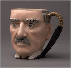 Regarding the broken umbrella found at the crime scene, it is puzzling.  This British song was written in 1924, performed as a comedy-duet routine 