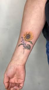 Realistic sunflower tattoo for ladies. 65 Stunning Sunflower Tattoos And Meanings Tattoo Me Now