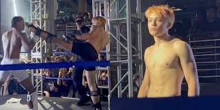 Angelina Jolie & Brad Pitt’s Son Knox Competes in Muay Thai Fight (Photos)