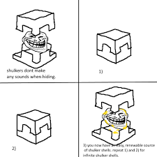 Shulker boxes can be mined with any tool or by hand, but using a pickaxe is the most effective. Shulker Fanblog Shulkerfanblog Twitter