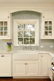 Tile Above Kitchen Sink With No Window Google Search Classic White Kitchen Renovation Kitchen Remodel