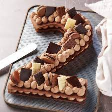 Chiffre 2 Number Cake Chocolat Auchan Traiteur