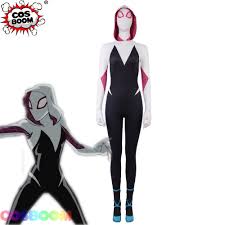 Check spelling or type a new query. Cosboom Spider Man Into The Spider Verse Spider Woman Cosplay Costume Halloween Superhero Spiderwoman Gwen Stacy Cosplay Costume Movie Tv Costumes Aliexpress