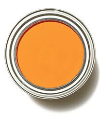 These halloween decorations are about as cute as it gets! Gorgeous Orange Rooms Plus Paint And Furniture Picks Real Simple