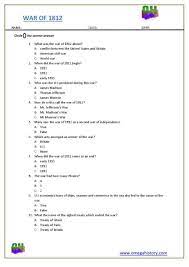 The War Of 1812 History Free Printable Pdf Worksheet For Kids History Worksheets Worksheets For Kids Free Printable Worksheets