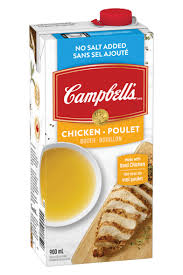 Should i use the same ratios of broth to rice as water? Campbell S No Salt Added Ready To Use Chicken Broth Campbell Company Of Canada
