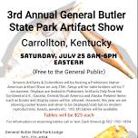 3rd Annual General Butler State Park Artifact Show