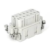 Female Inserts,Contacts 10+PE,Crimp connection, 16A 250V ...