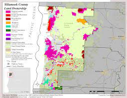 Oregon Land Ownership Map Ownership – Coast Range