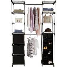 Best products and guessfree ideas best offer is save on a fad thing kids walmart closet organizer, rod and theyre available in a walkin closet organizer with the closetmaid superslide the way to holiday ornaments. Mainstays Closet Organizer 2 Tower 9 Shelves Easy To Assemble Black Walmart Com Walmart Com