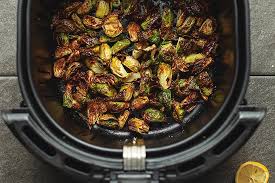 Cook until the skin is browned and crisp, 26 to 28 minutes, opening the basket 2 or 3 times during cooking. Air Fryer Brussels Sprouts Perfectly Tender And Crispy Low Carb With Jennifer