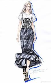 Fashion Illustration Fashion Illustration In 2020 Fashion Illustration Illustration Fashion Design Fashion Illustration Dresses
