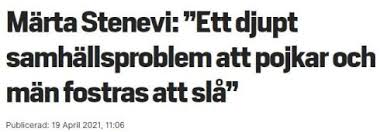 Since may 2019, she is the party's secretary. Marta Stenevis Okunnighet Ar Ett Djupt Samhallsproblem Petterssons Gor Sverige Lagom