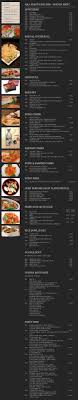 Asia Feast Sushi Bar Dinner Menu