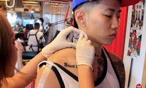 Does jay park have tattoos? Jay Park Equips Himself With A New Compass Above His Stars
