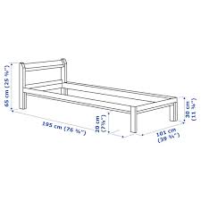 You might also like this photos. Neiden Bed Frame Pine Twin Ikea