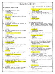 Kemampuan suatu negara untuk menghasilkan barang dan jasa tidak sama. Soal Dan Jawaban Tentang Pelaku Ekonomi Kelas 8 Masnurul