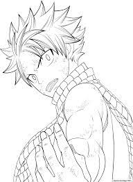 coloriage natsu 17533 a imprimer anime lineart drawings tutorials animal maison dans les arbres