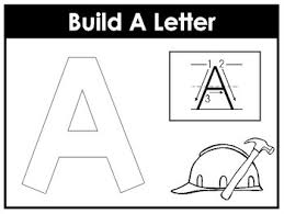 Alphabet tracing is basically a delicate or faint pattern or mark. Build A Letter Worksheets Preschool Kindergarten Phonics By Teach At Daycare