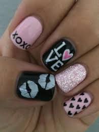 Check out hex's valentine's day collection here. Simply Romantic And Sweet Nail Arts For Valentines Day Easyday