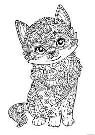 Parents may receive compensation when you click through and purchase from links contained on this website. Cute Cat Adult Zentangle Coloring Pages Printable
