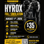 HYROX FULL SIM- HEW WESTLAKE