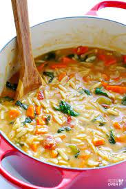 Italian Orzo Spinach Soup Gimme Some Oven Recipe Spinach Soup Recipe Italian Orzo Spinach Soup Recipes