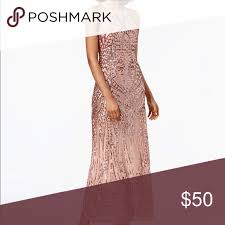 Nwt Nightway Rose Gold Halter Dress Dresses Halter Dress Dress Brands