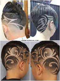 Desenhos No Cabelo Como Fazer 68 Ideias Bar Metrosexual