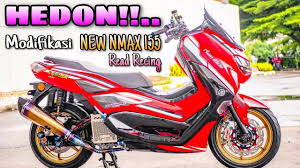 Suara, modif nmax mirepoix, modif nmax miripolsky, modif nmax miripol, modif nmax putih, gambar modif nmax dan aerox 155, modif nmax hitam, modif nmax merah, modif nmax yamaha. Wow New Nmax Modif Hedon Red Racing Youtube